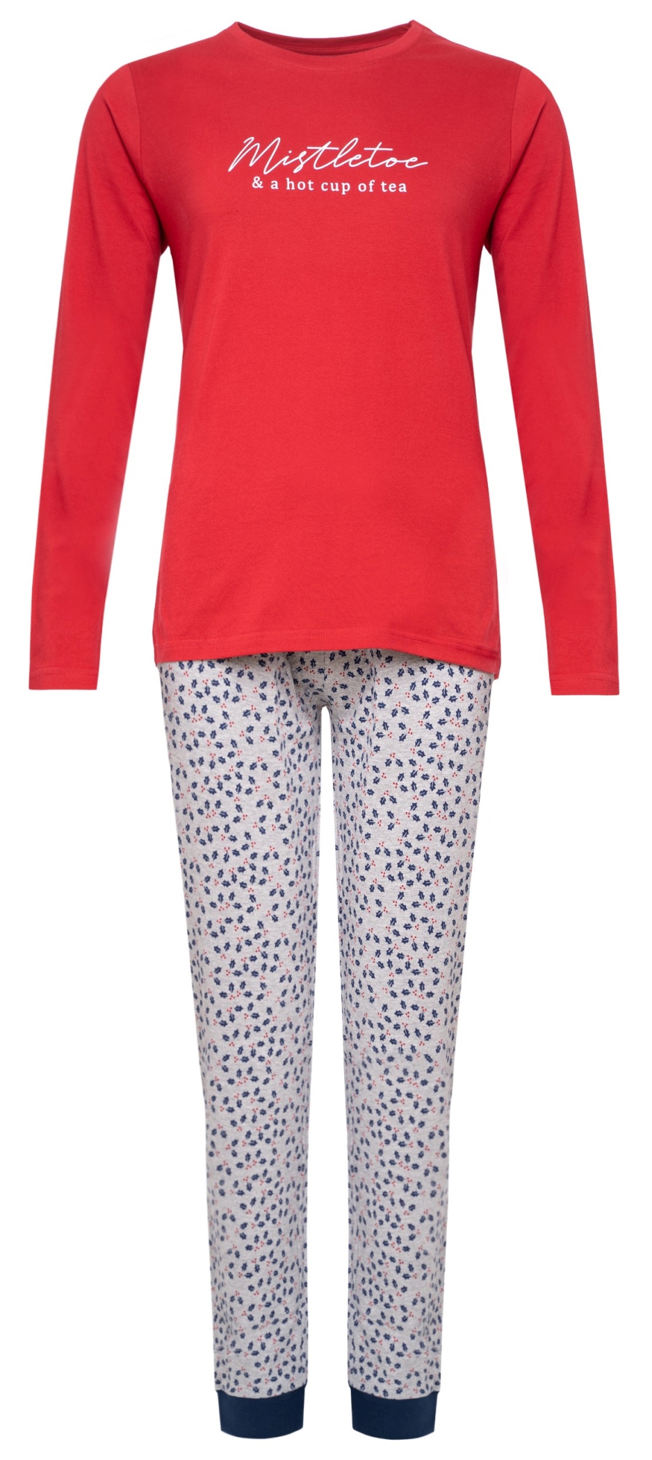 Happy Shorts Damen Pyjama Mistelzweig