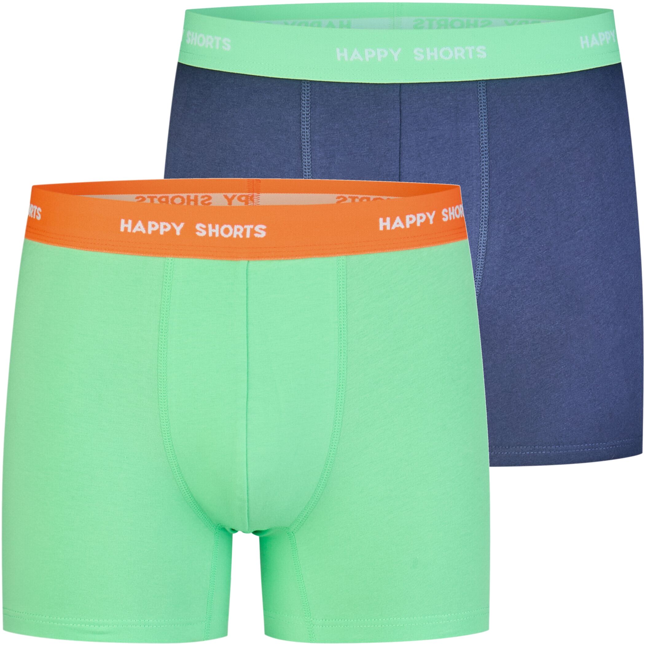 2 Happy Shorts Jersey Trunk Men's Boxer Shorts Pant