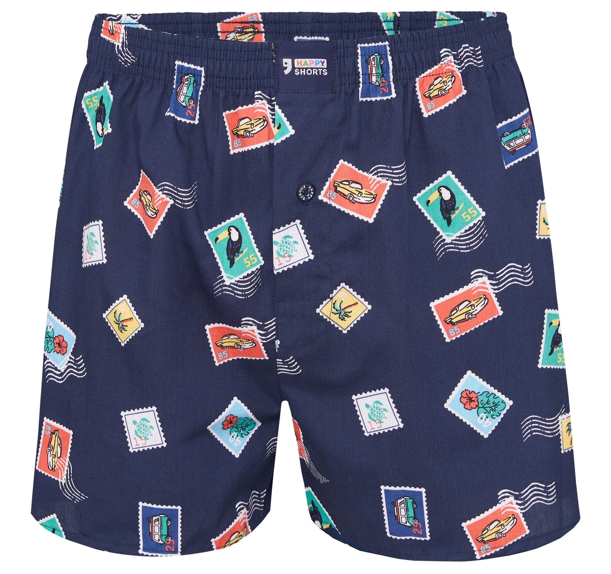 Happy Shorts Boxershorts Briefmarken
