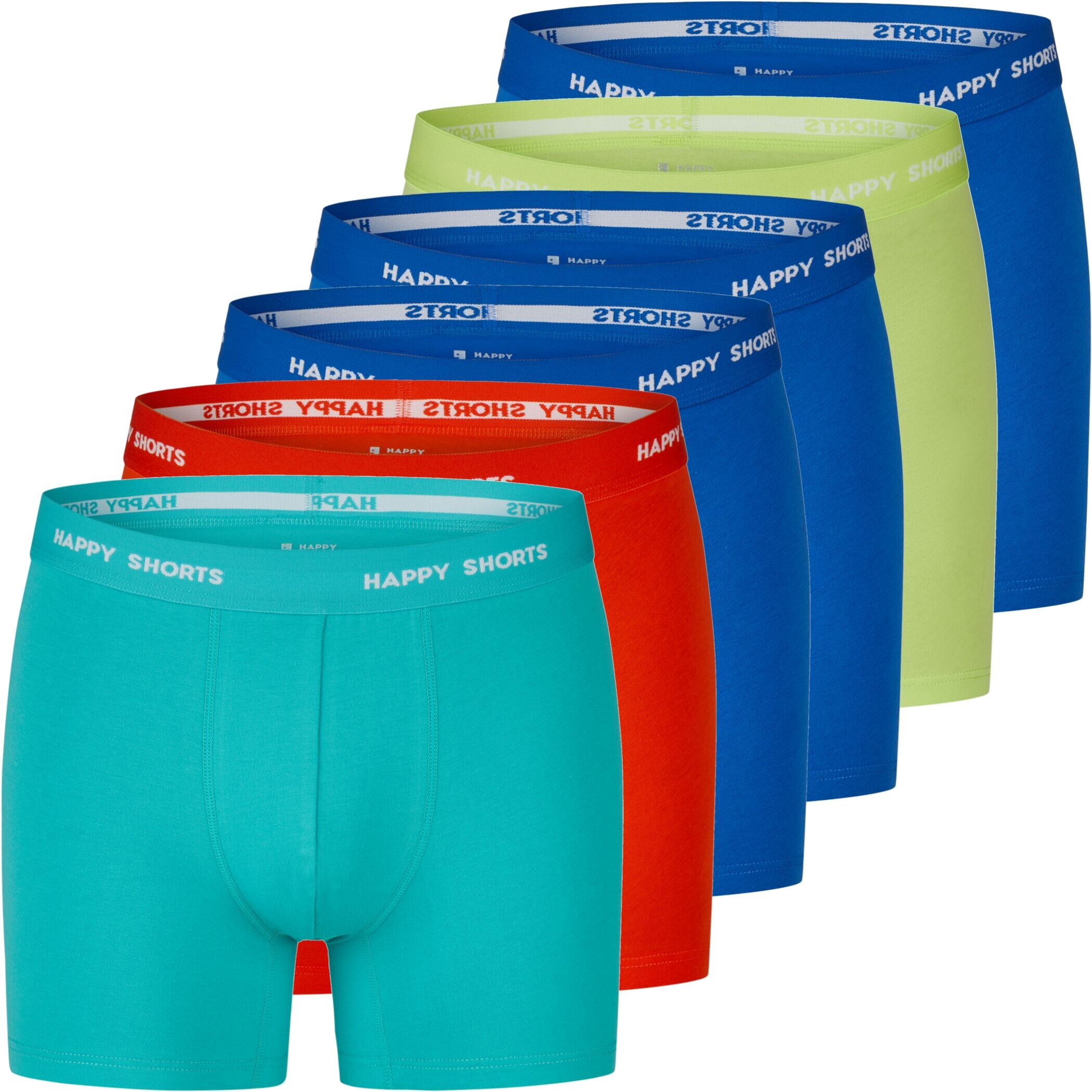 Happy Shorts Kinder 6er Trunks