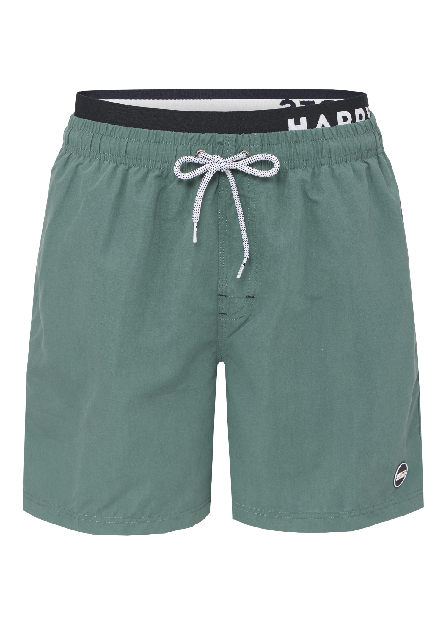 Happy Shorts Badeshorts Waistband Khaki