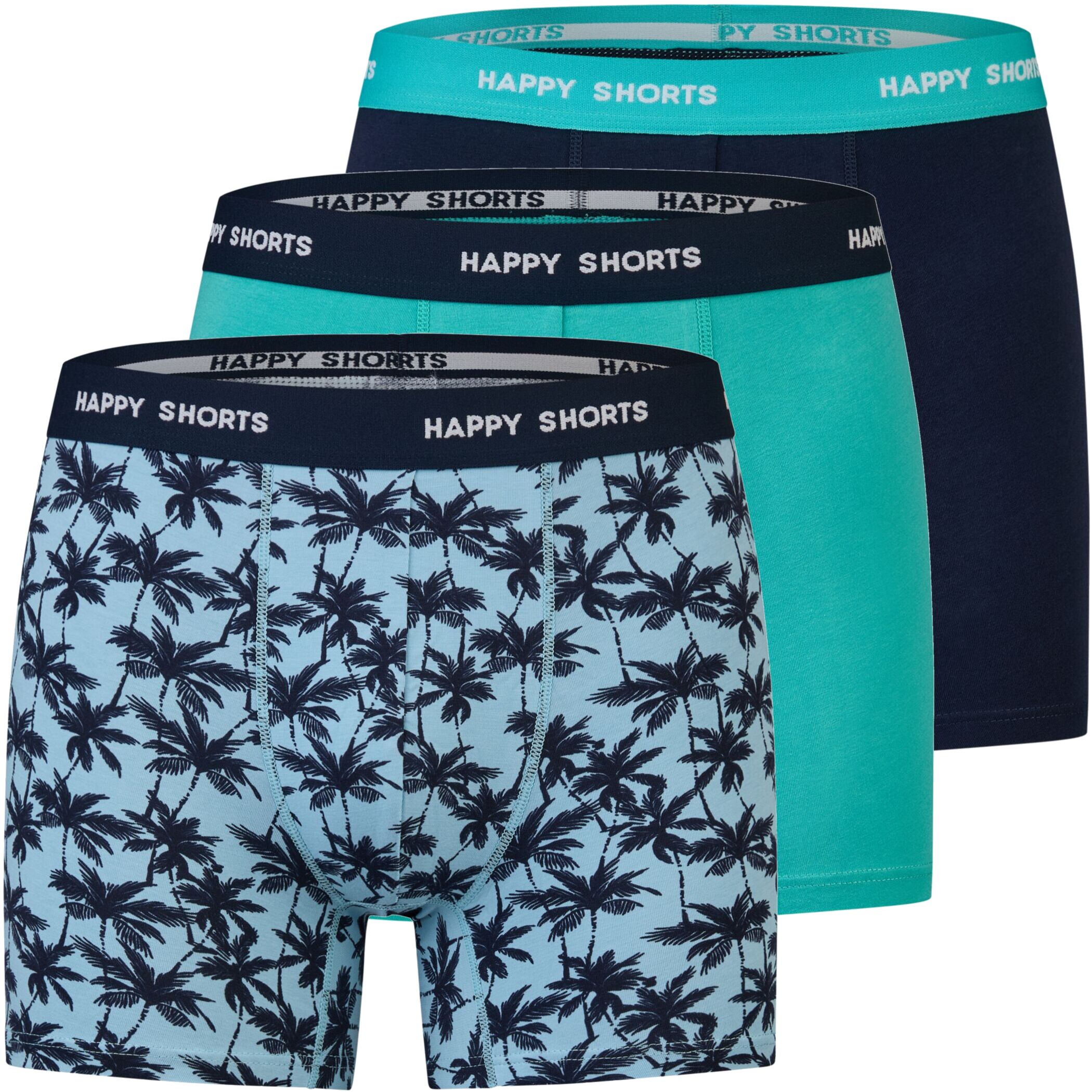 Happy Shorts 3er Trunks Palmen