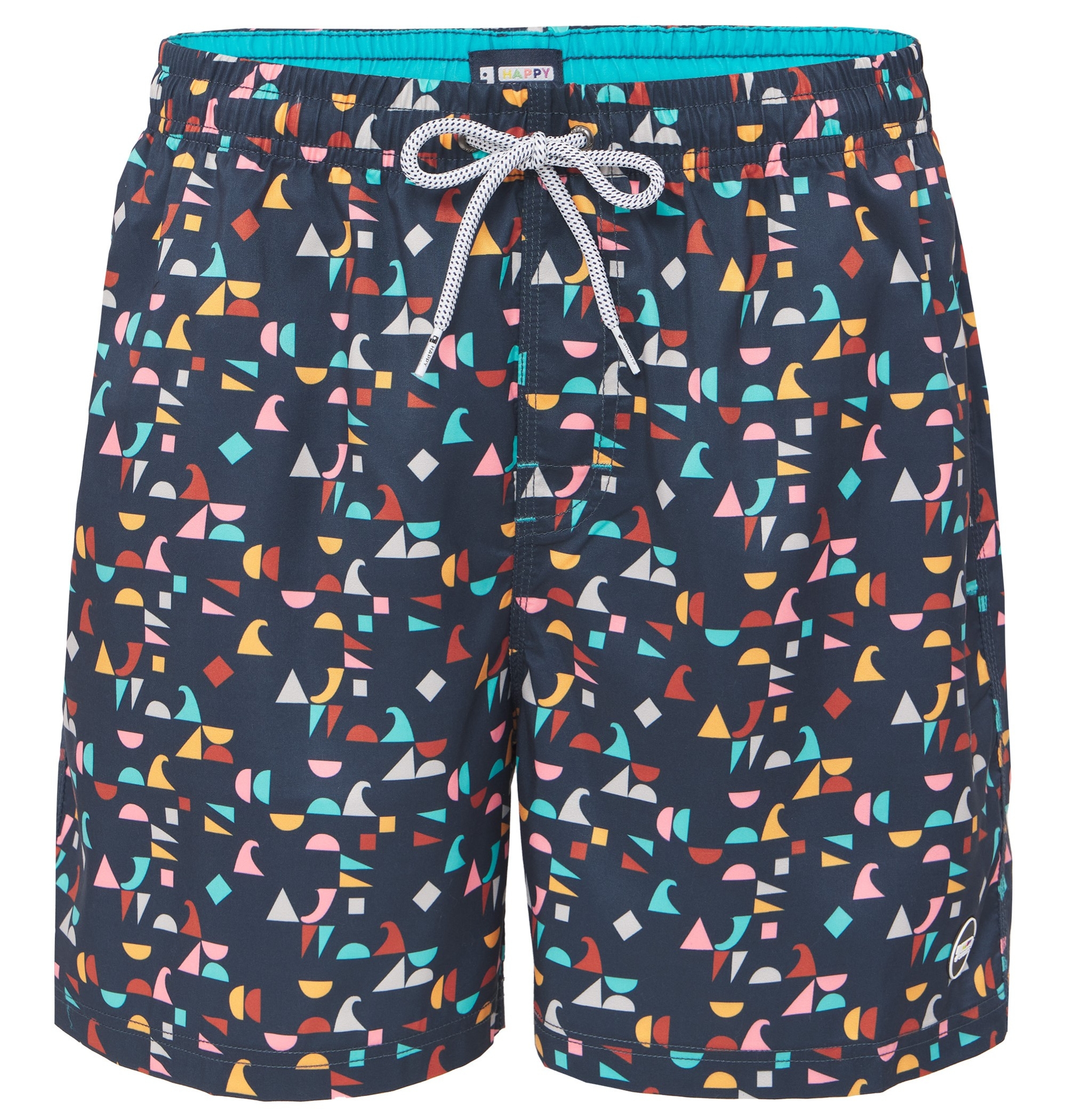 Happy Shorts Badeshorts Geometrie