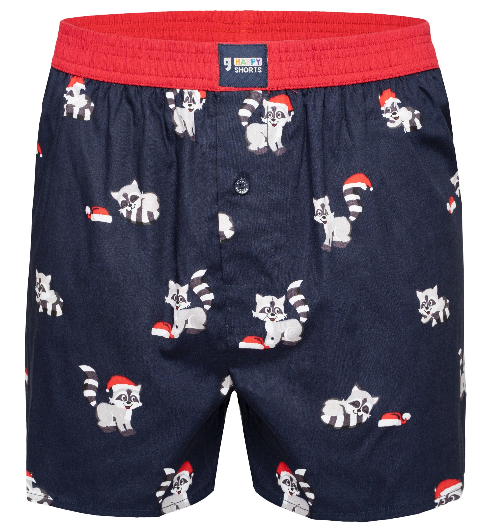 Happy Shorts Boxershorts Waschbär