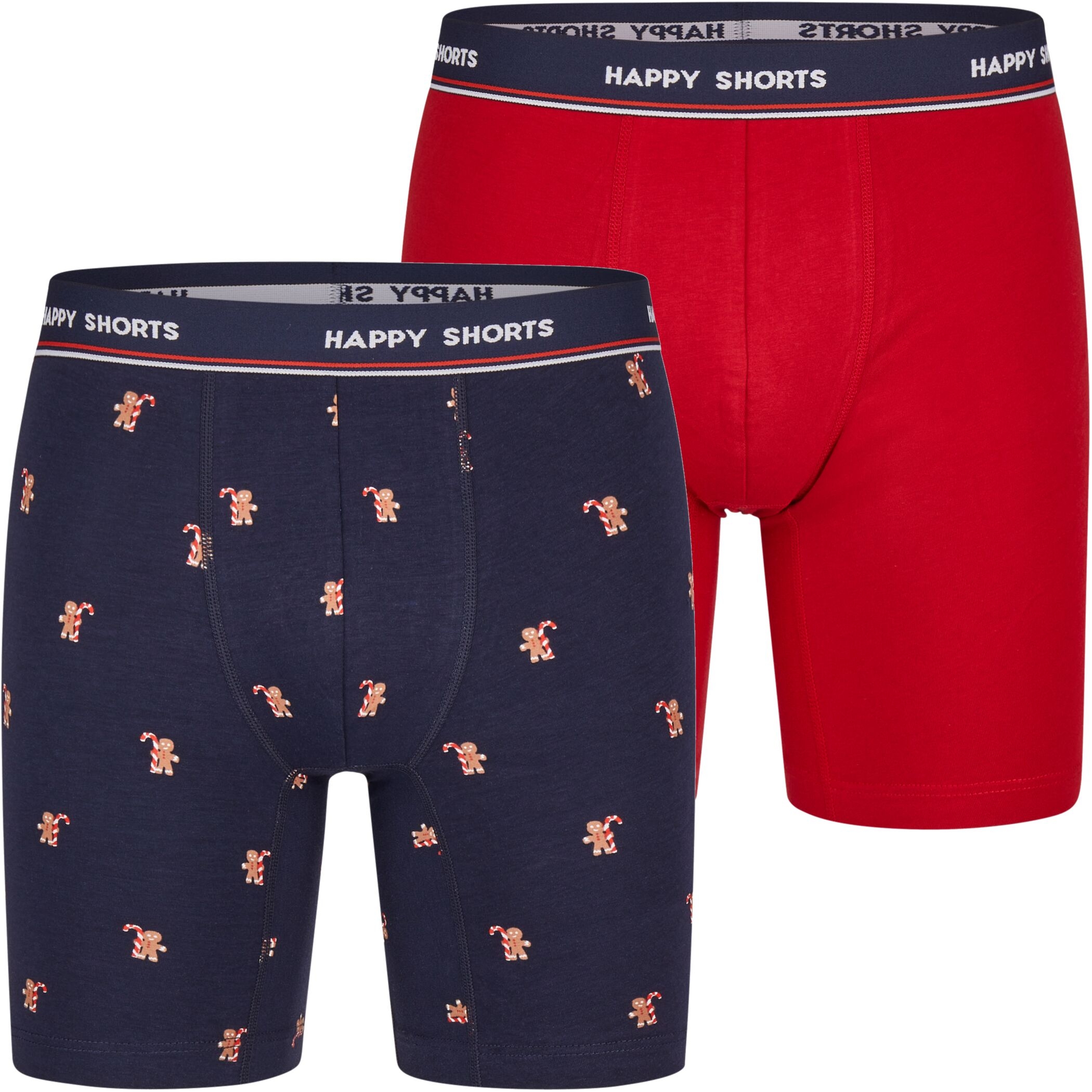 Happy Shorts 2er Longboxer Lebkuchenmann