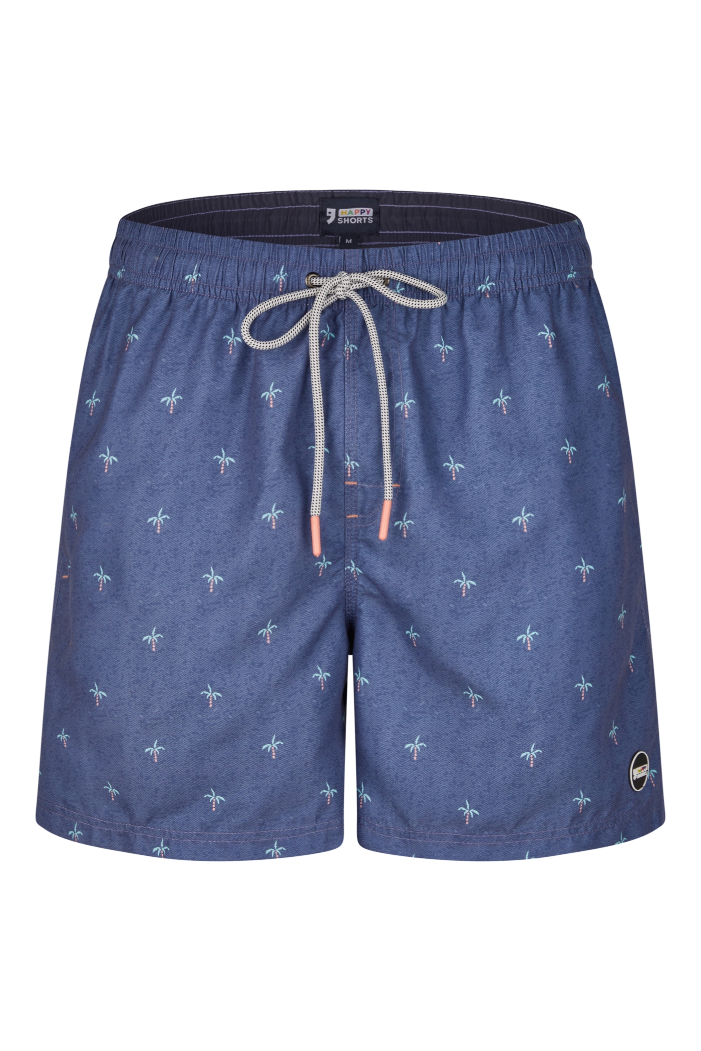 HAPPY SHORTS Men`s Beach shorts Beach pants Shorts Minimal Palm S - XXL