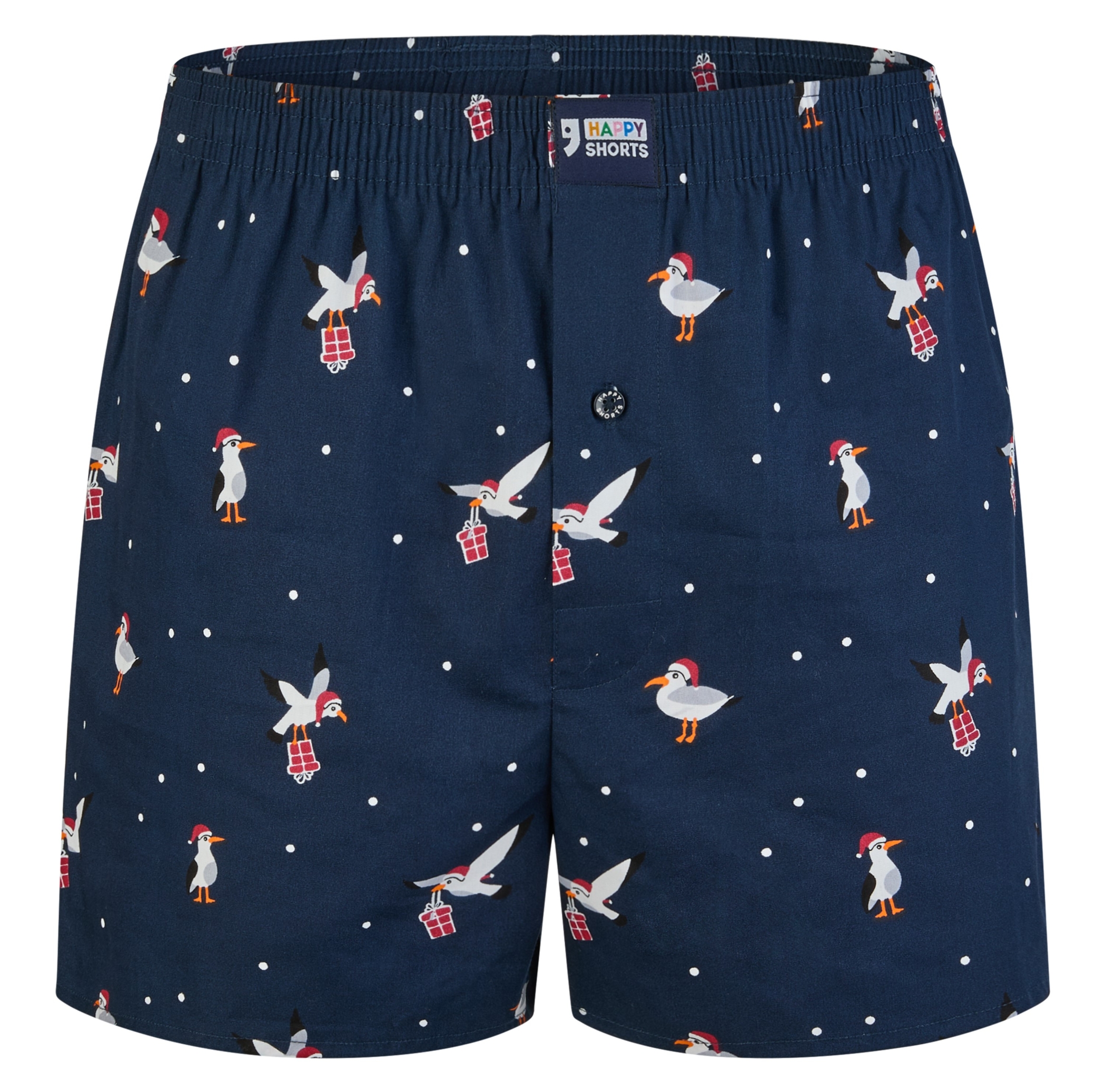 Happy Shorts Boxershorts Möwe mit Geschenk