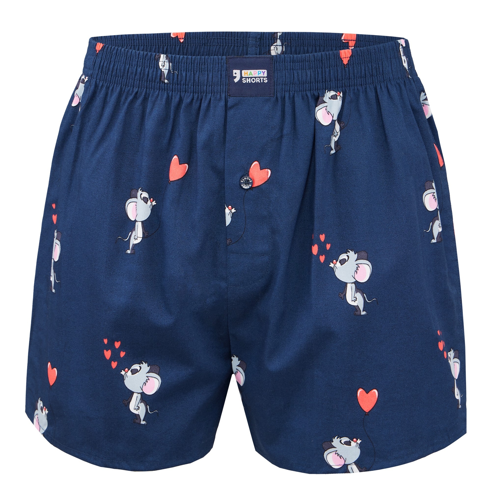 Happy Shorts Boxershorts Maus mit Herz