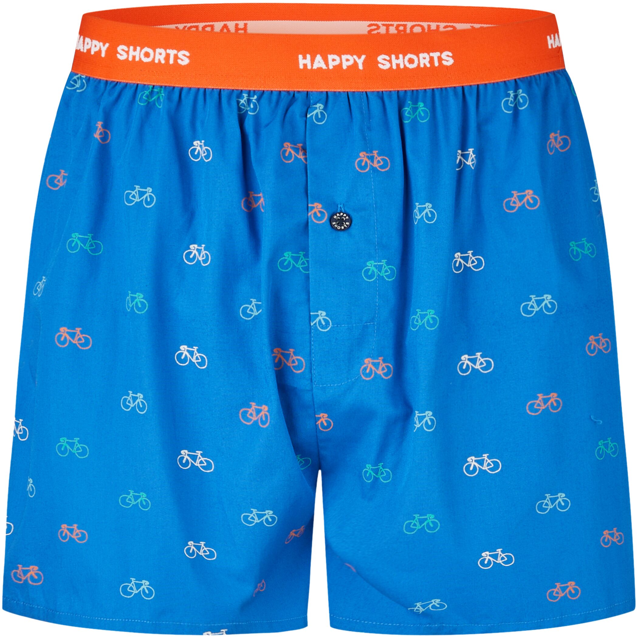 Happy Shorts Men's American Boxer Boxer Shorts bicycle