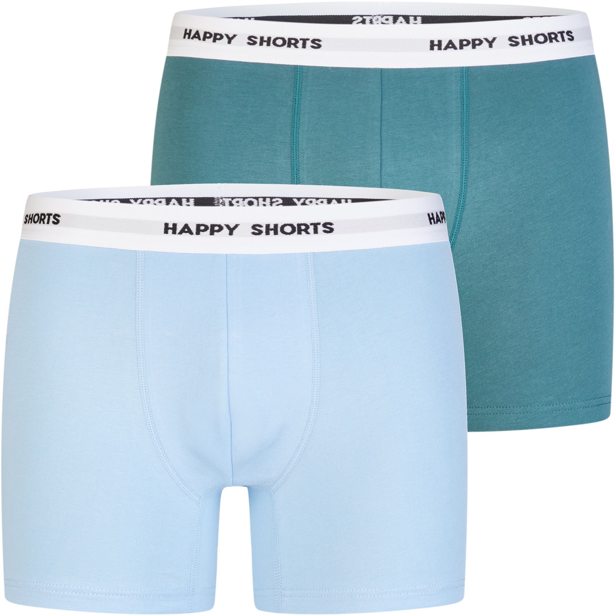 Happy Shorts 2er Trunks Blau - Grün