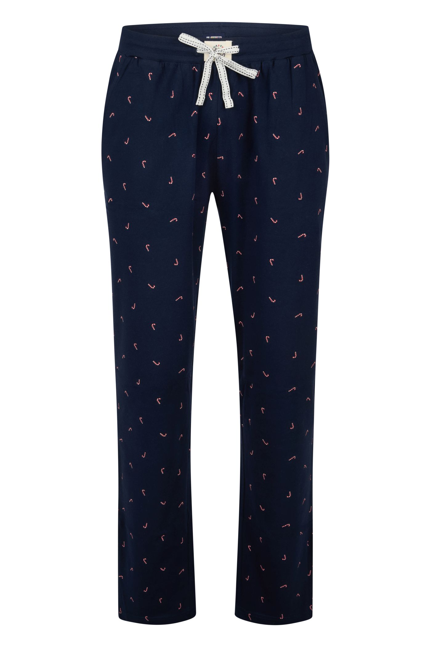 Happy Shorts Herren Pyjamahose Zuckerstangen Print