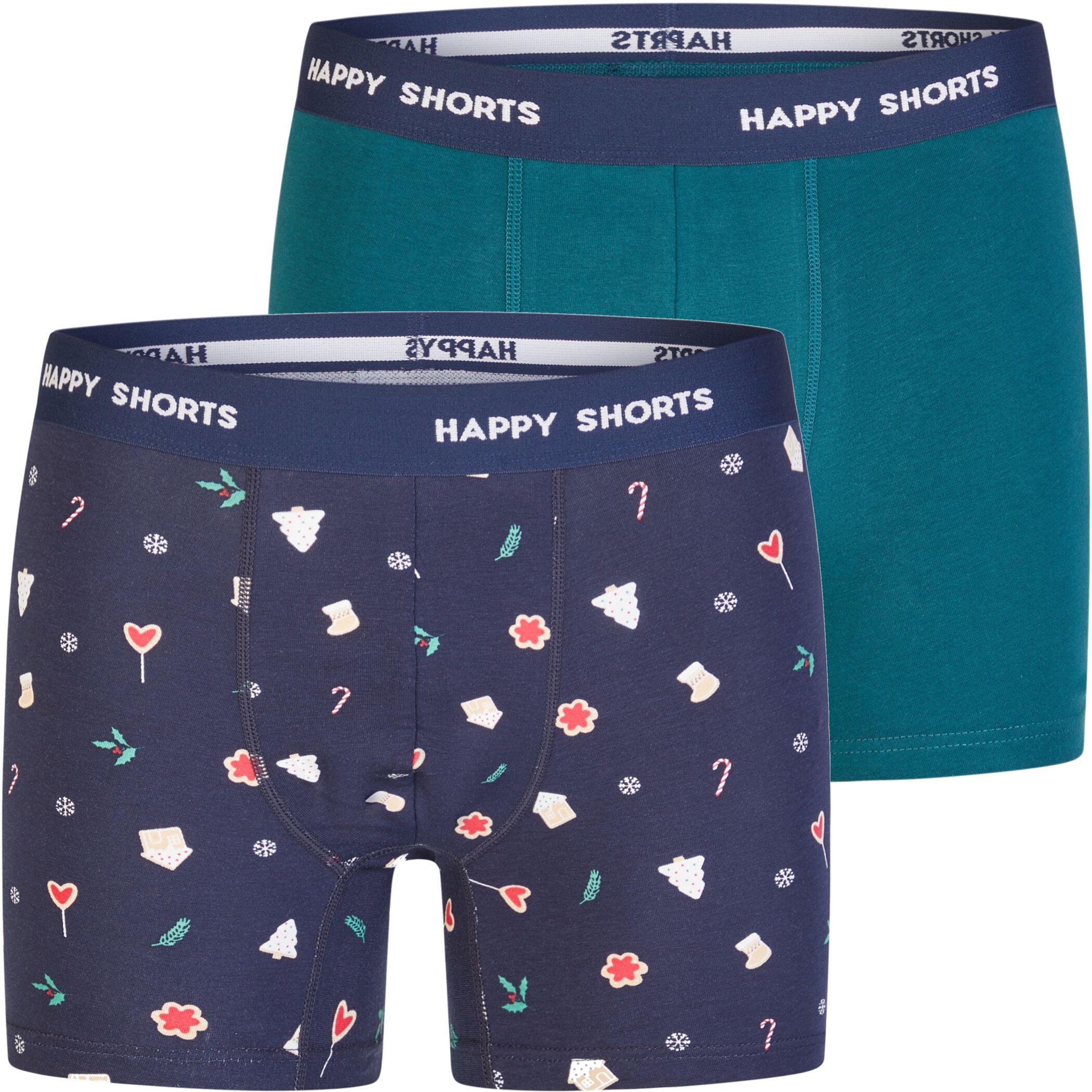 Happy Shorts 2er Trunks Weihnachtsmotive