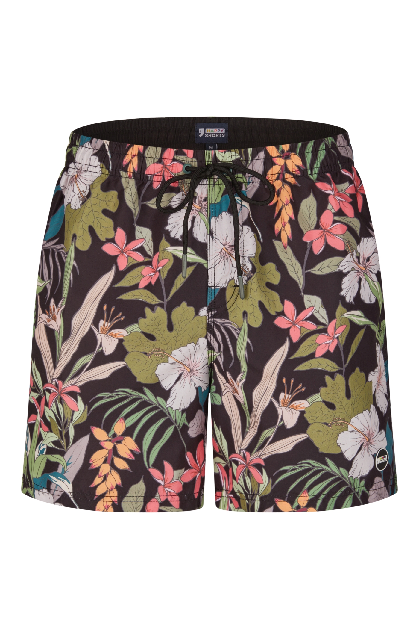 Happy Shorts Badeshorts Dschungel Floral