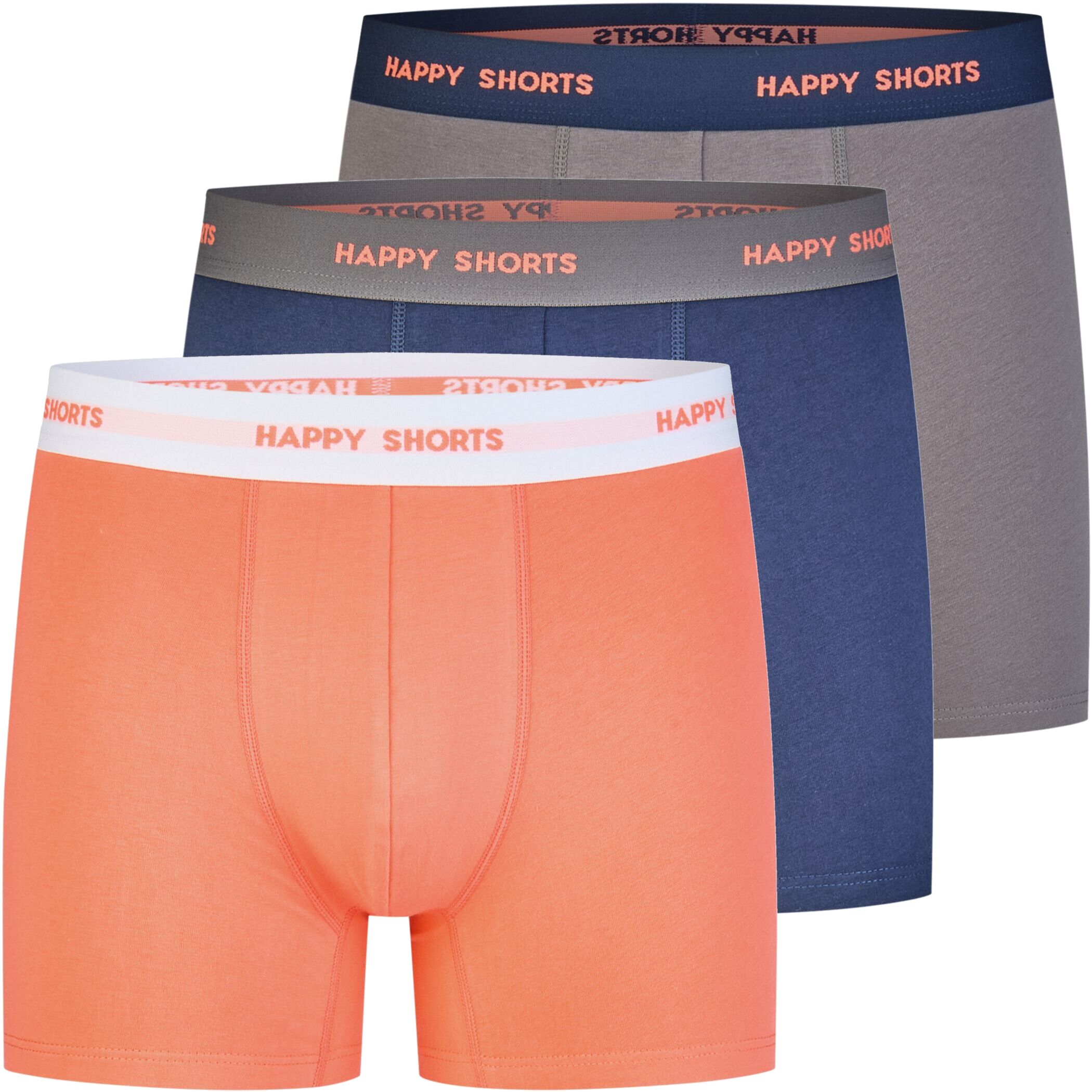 3-Packs Happy Shorts Boxershorts Pants Boxer Jersey