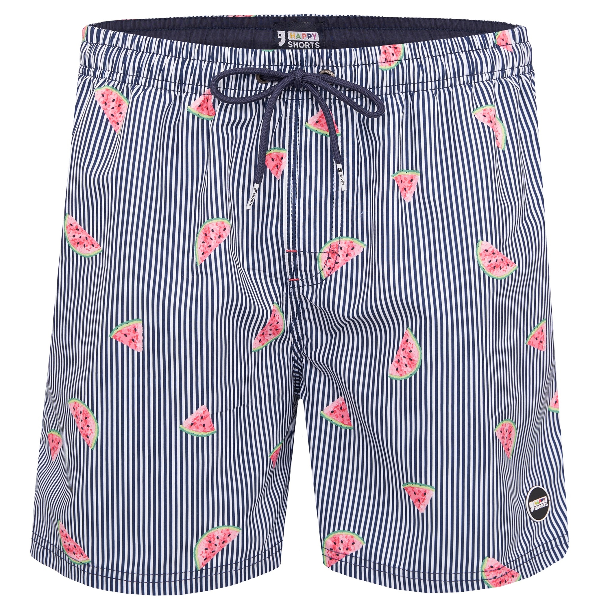 Happy Shorts Badeshorts Melone Streifen