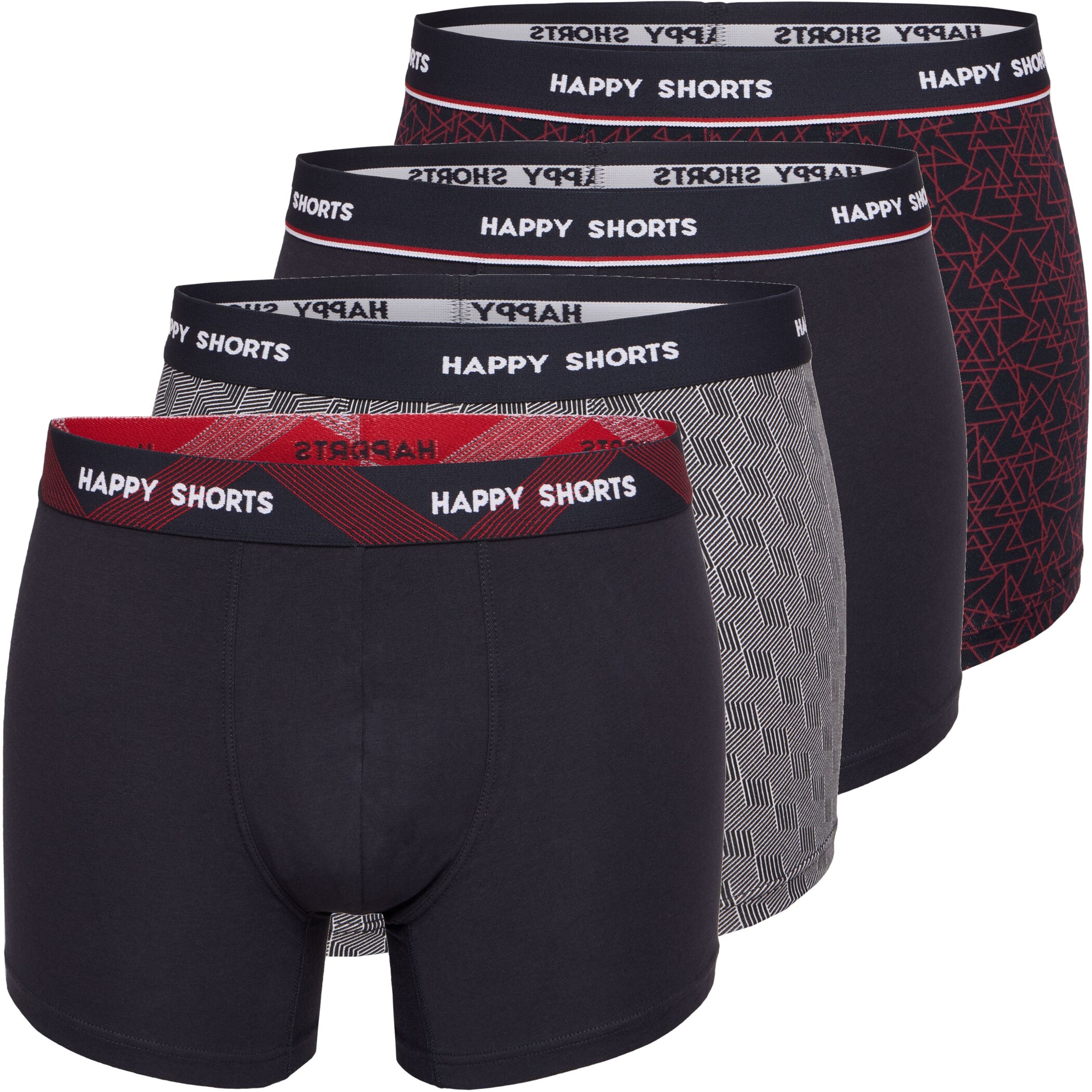 Happy Shorts 4er Trunks Design 1