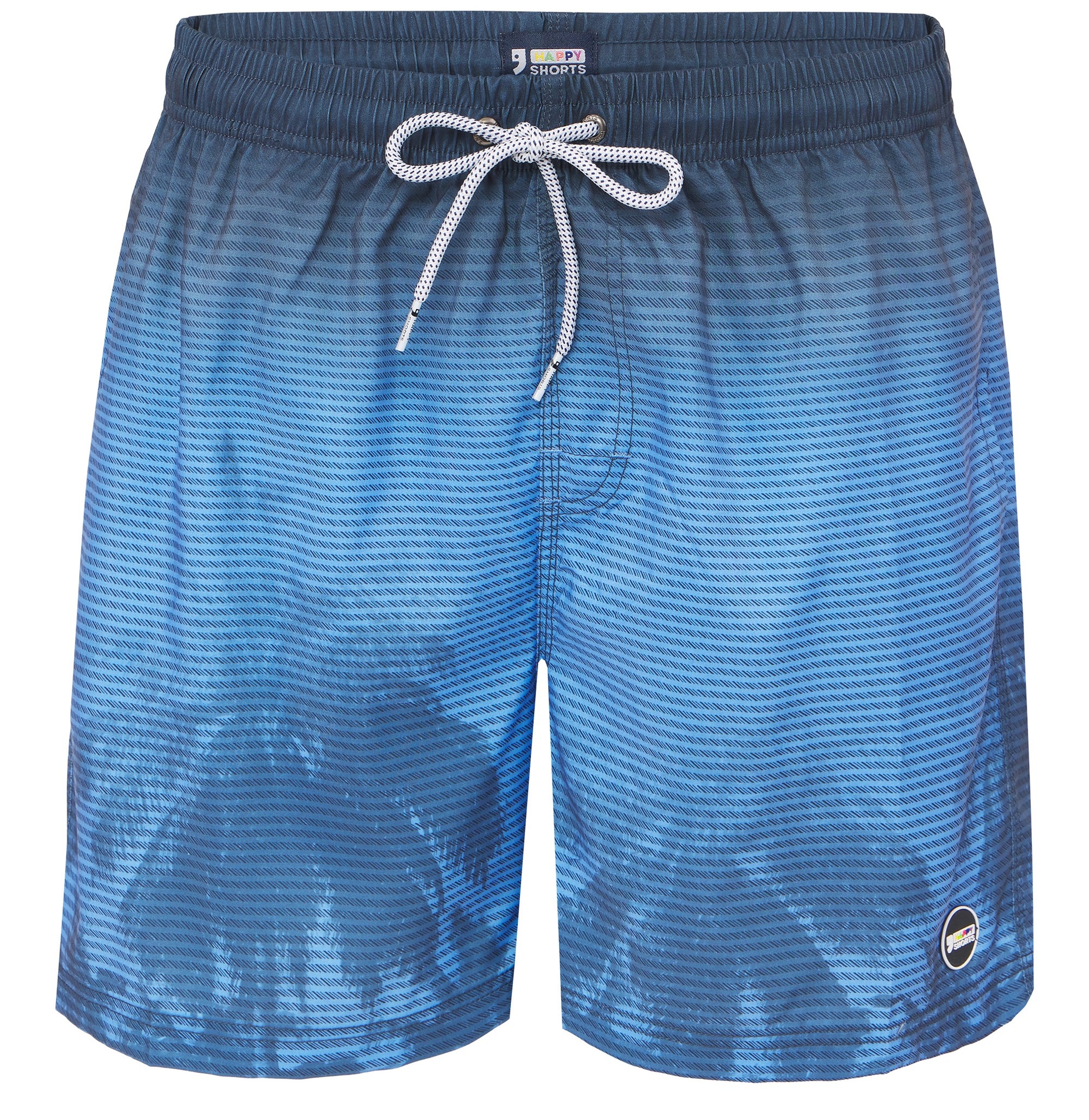 Happy Shorts Badeshorts Palmen Blass