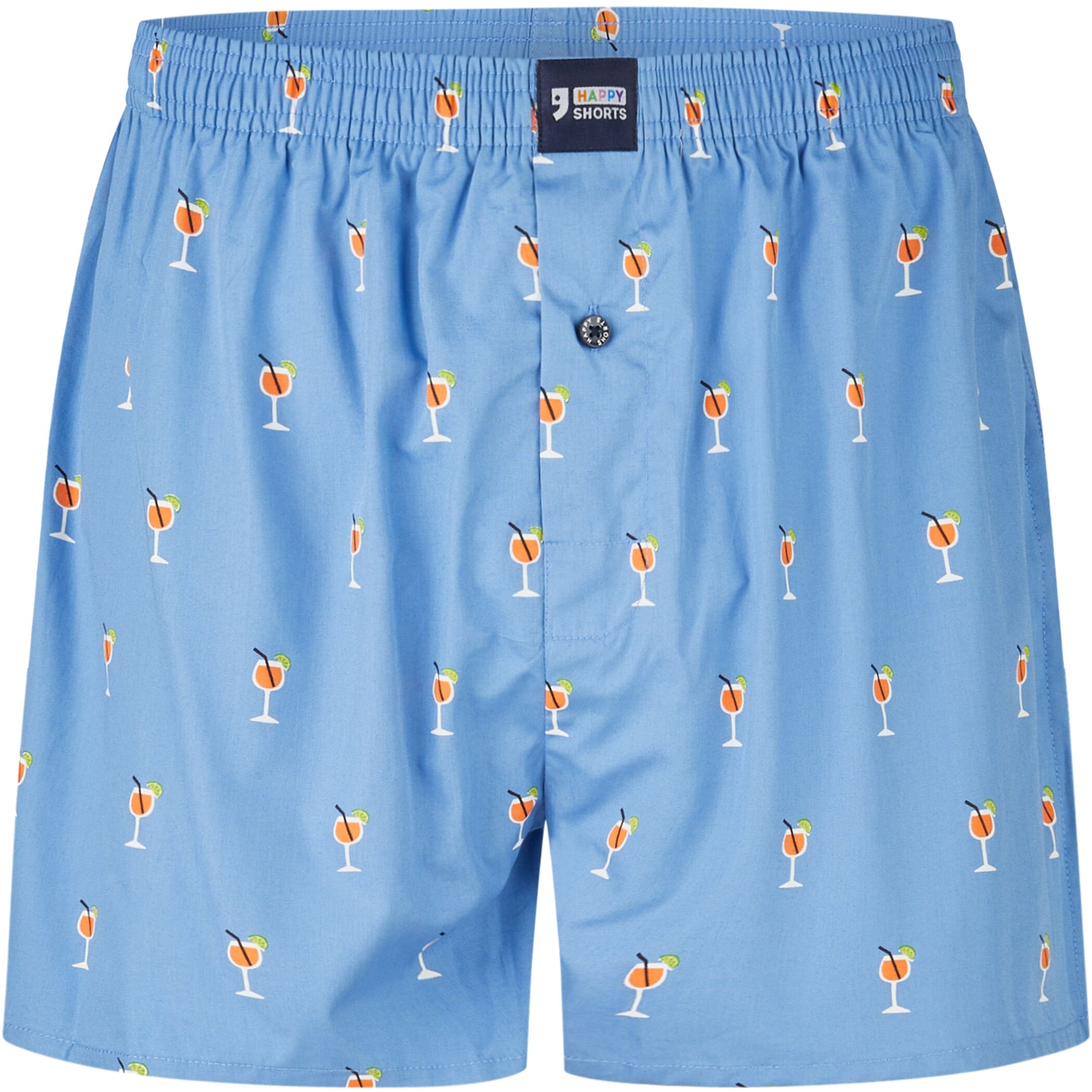 Happy Shorts Men's American Boxer Boxer Shorts Drink