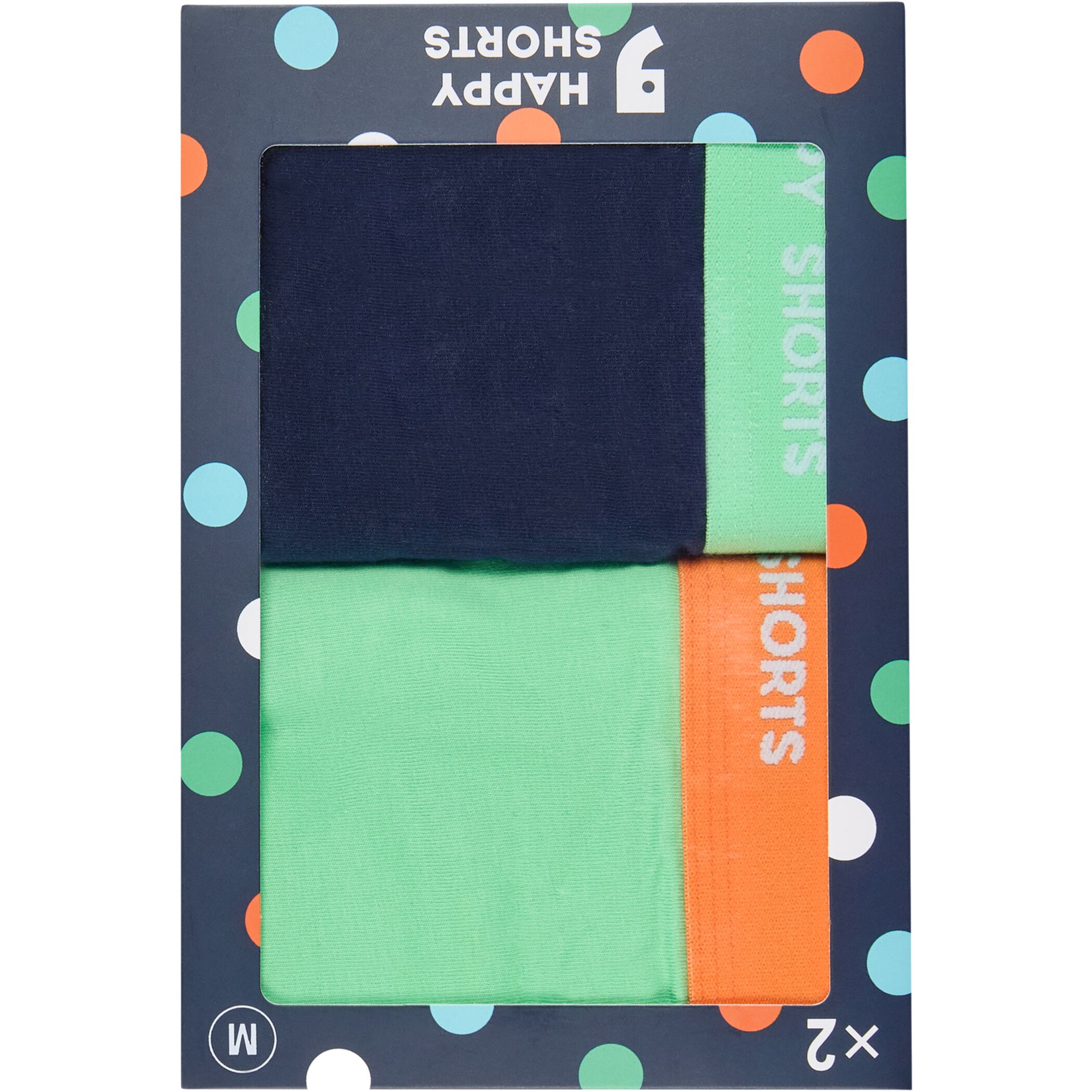 2 Happy Shorts Jersey Trunk Men's Boxer Shorts Pant