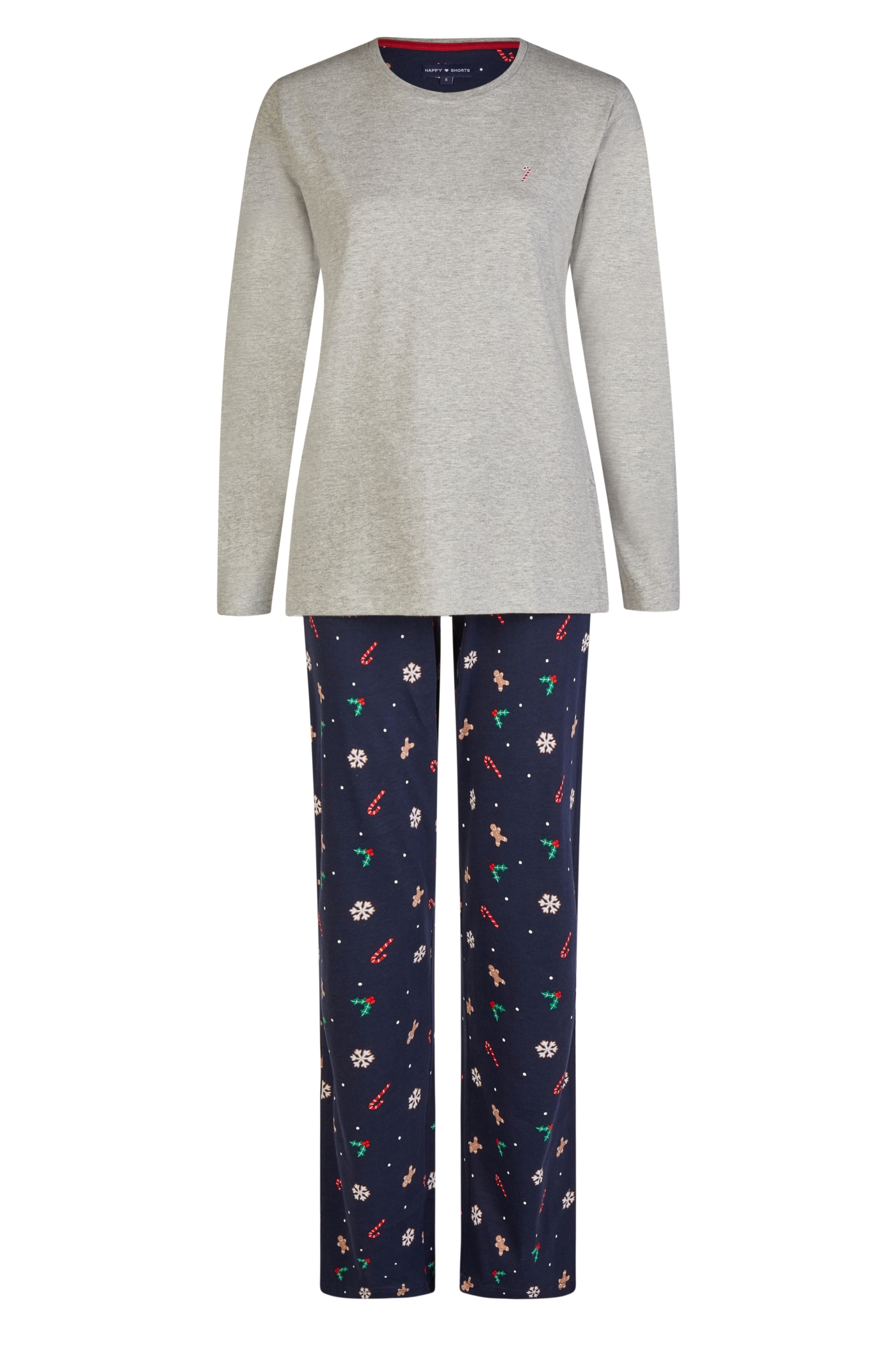 Happy Shorts Damen Pyjama Weihnachtsmotive