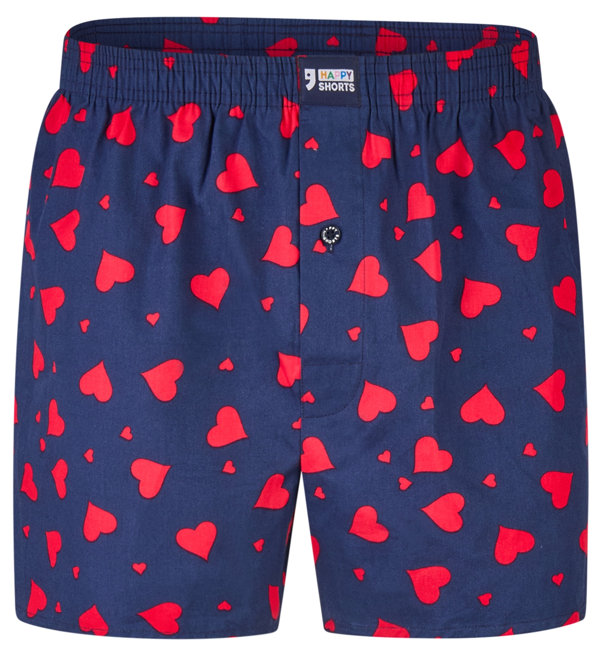 Happy Shorts Boxershorts Große Herzen