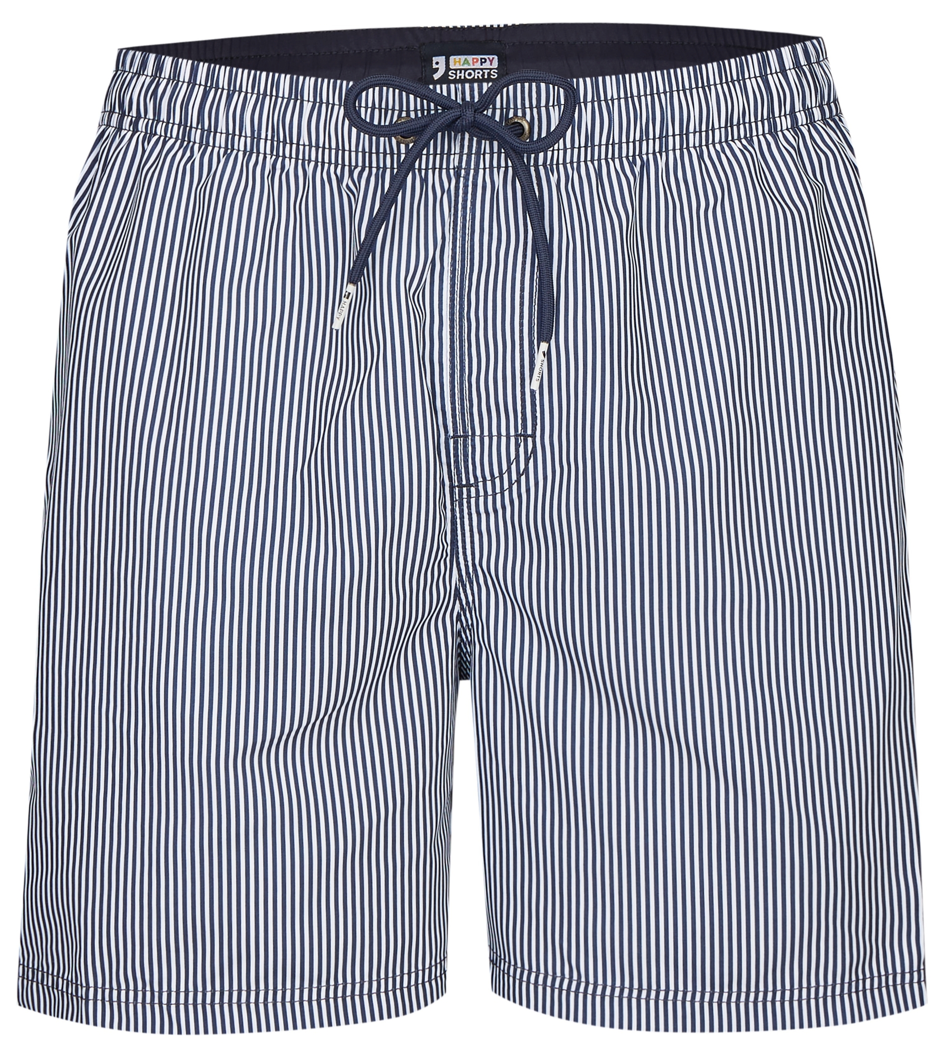 Happy Shorts Badeshorts Navy Streifen