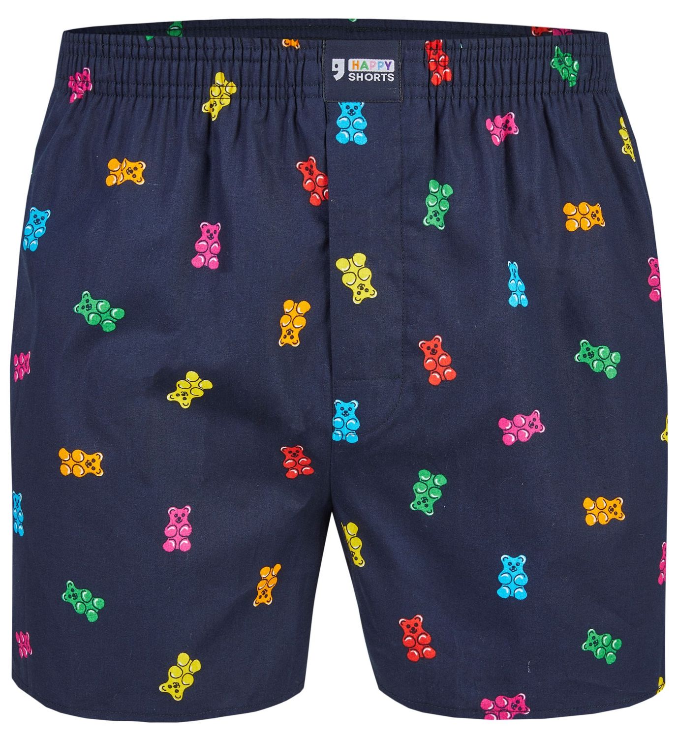 Happy Shorts Men`s american Boxer Boxershorts Shorts woven boxershorts Gummi Bears