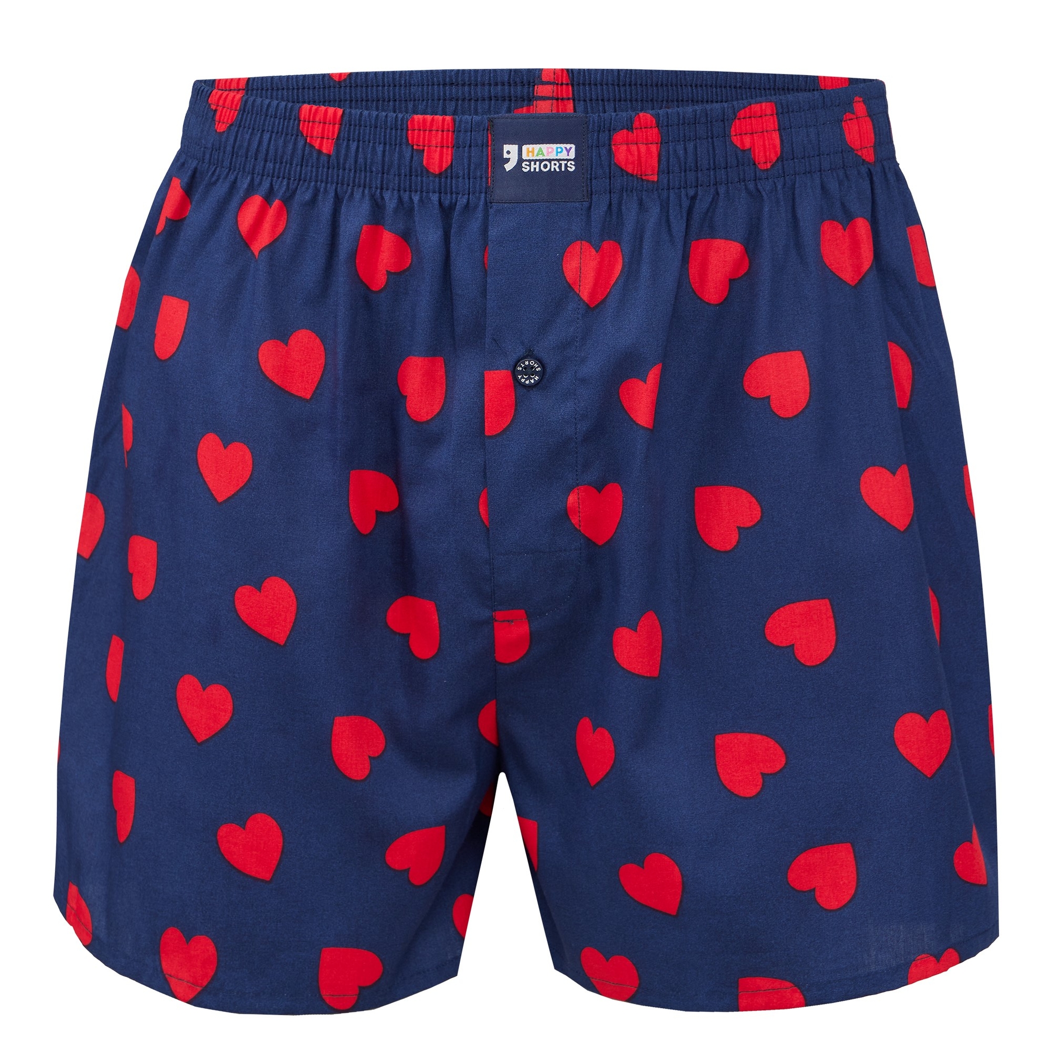 Happy Shorts Boxershorts Rote Herzen