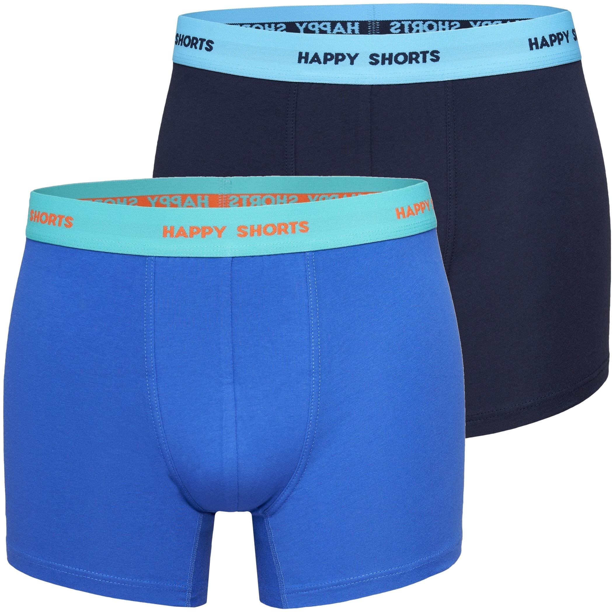Happy Shorts 2er Trunks Blau Navy