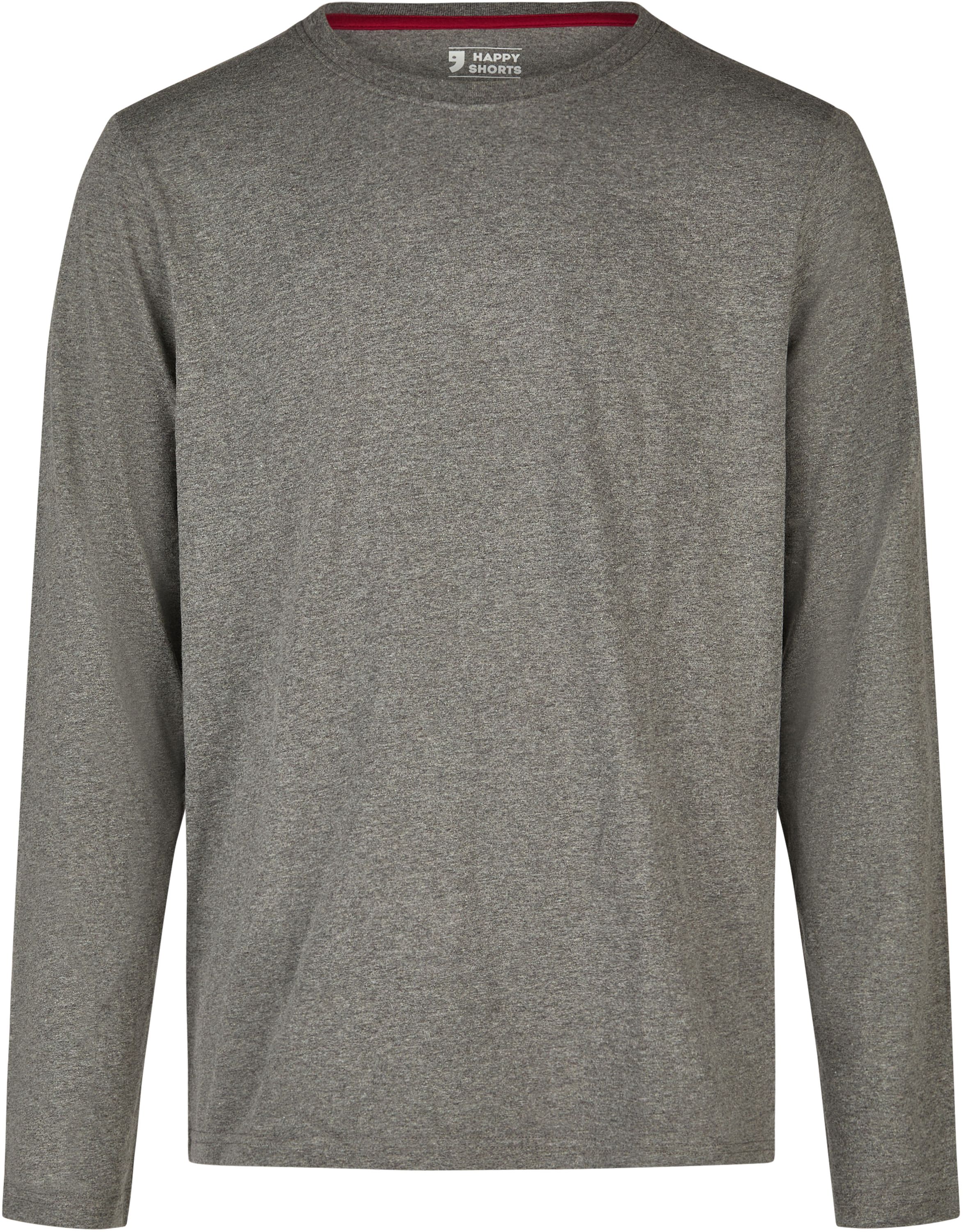 Happy Shorts Herren Pyjama Anthrazit